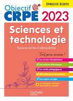 Objectif CRPE 2023 - Sciences et technologie - épreuve écrite d'admissibilité, (Ebook PDF)