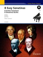 8 Sonatines faciles, de Clementi à Beethoven. piano.