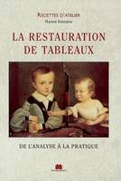 RESTAURATION DE TABLEAUX (LA), de l'analyse à la pratique