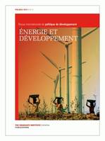 Revue internationale de politique de développement, n°2/2011, Energie et développement