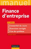 1, Finance d'entreprise - 3e éd. - L'essentiel du cours - Exercices corrigés - Cas de synthèse, L'essentiel du cours - Exercices corrigés - Cas de synthèse