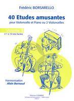 Etudes amusantes (40) Vol.1 (1 à 10)