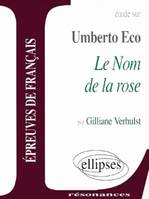 Eco, Le Nom de la rose, 