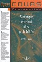 Statistique et calcul des probabilités - 1re ed.