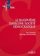 Le blasphème dans une société démocratique - 1re ed.