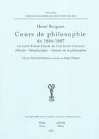 Cours de philosophie de 1886-1887 au lycée Blaise Pascal de Clermont-Ferrand, morale, métaphysique, histoire de la philosophie