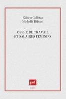 Offre de travail & salaires féminins