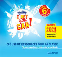 I Really Bet You Can! Anglais 6e (2021) - Clé USB de documents audio et vidéo classe