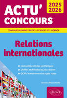 Relations internationales 2025-2026