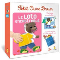 Jeu Petit Ours Brun - Loto encastrable