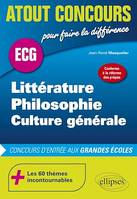 Littérature, philosophie, culture générale - Conforme à la réforme des prépas