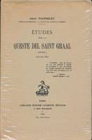 Etudes sur la queste del Saint Graal attribuée à Gautier Map