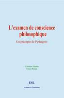 L’examen de conscience philosophique, Un précepte de Pythagore