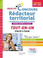 Objectif  Concours Rédacteur territorial et rédacteur principal 2021 : externe, interne et 3e voie, Interne, externe et 3e concours, l'écrit et l'oral