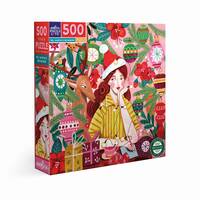 PUZZLE - MS. SANTA'S RENDEER - 500PCS