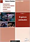 espèces animales, Volume 7, Espèces animales