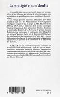 LA STRATEGIE ET SON DOUBLE - AUTONOMIE DU SUJET ET EMPRISE IDEOLOGIQUE DANS L'ENTREPRISE, Autonomie du sujet et emprise idéologique dans l'entreprise