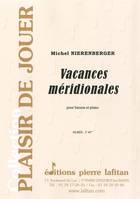 Vacances méridionales, Pour basson et piano