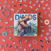 Dinos - 350 pièces - puzzle, cherche et apprends