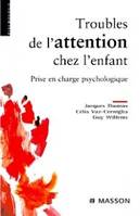 Troubles de l'attention chez l'enfant, Prise en charge psychologique