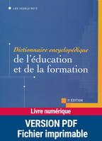 Dictionnaire encyclopédique de l'éducation et de la formation, 3ème version