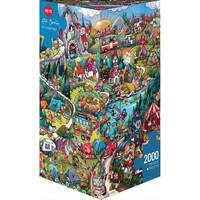 PUZZLE TRIANGLE 2000 PCS - GO CAMPING