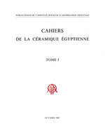 CAHIERS CERAM EGYPT T1