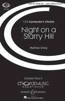 Night on a Starry Hill, mixed choir (SATB) a cappella. Partition de chœur.