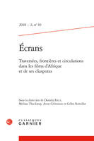 Écrans, Traversées, frontières et circulations dans les films d'Afrique et de ses diasporas