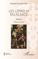 Les lépreux en Alsace, Documents