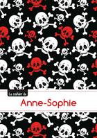 Le carnet d'Anne-Sophie - Séyès, 96p, A5 - Têtes de mort