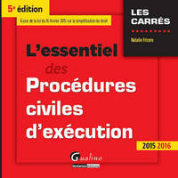 L'essentiel des procédures civiles d'exécution