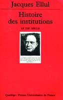 Histoire des institutions., 4, Le XIXe siècle, Hist des institutions le xixe s.n277