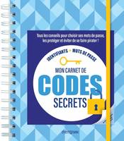 Carnets Pratiques Mémoniak Mon carnet de codes secrets Mémoniak