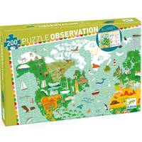 Puzzle observation 200 pcs - Tour du monde