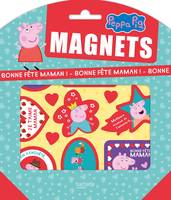 Peppa Pig-Pochettes Magnets - Bonne fête Maman
