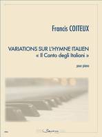 Variations sur l'hymne italien 