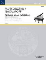 Pictures at an Exhibition, The Piano Concerto. piano and orchestra. Réduction pour piano.