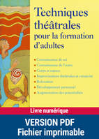 Technique théâtrales pour la formation d'adultes