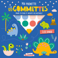 Ma pochette - Les Dinos - + de 120 gommettes