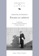 Christian Dotremont : Études et inédits