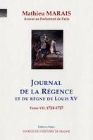 7, Journal de la Régence et du règne de Louis XV