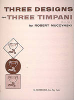 Designs for 3 timpani, Op. 11, No. 2, For One Player