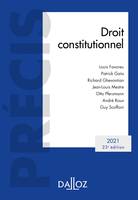 Droit constitutionnel / 2021