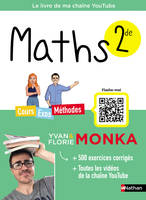 Maths 2de avec Yvan & Florie Monka - Le livre de ma chaîne Youtube - EPUB
