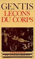 Lecons du corps. collection champ n¬∞ 114
