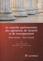 le controle parlementaire des operations de securite et de renseignement en tunisie, Colloque franco-tunisien, tunis, le 18 mars 2016