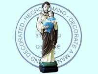 STATUE SAINT JOSEPH ET ENFANT