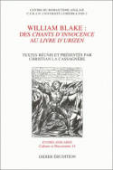 William Blake : Des Chants d'Innocence au Livre d'Urizen