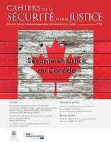 Cahiers de la sécurité et de la justice : Sécurité et justice au Canada - n°43